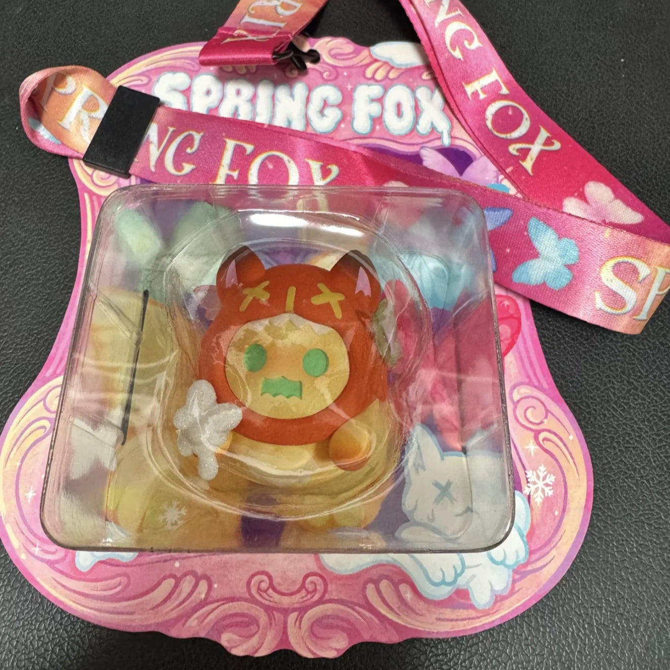 Shinwoo Ghost Bear Collection Action Figures Fashion Toys Limited Cute Dolls Spring Fox Birthday Gift Cartoon Ornament