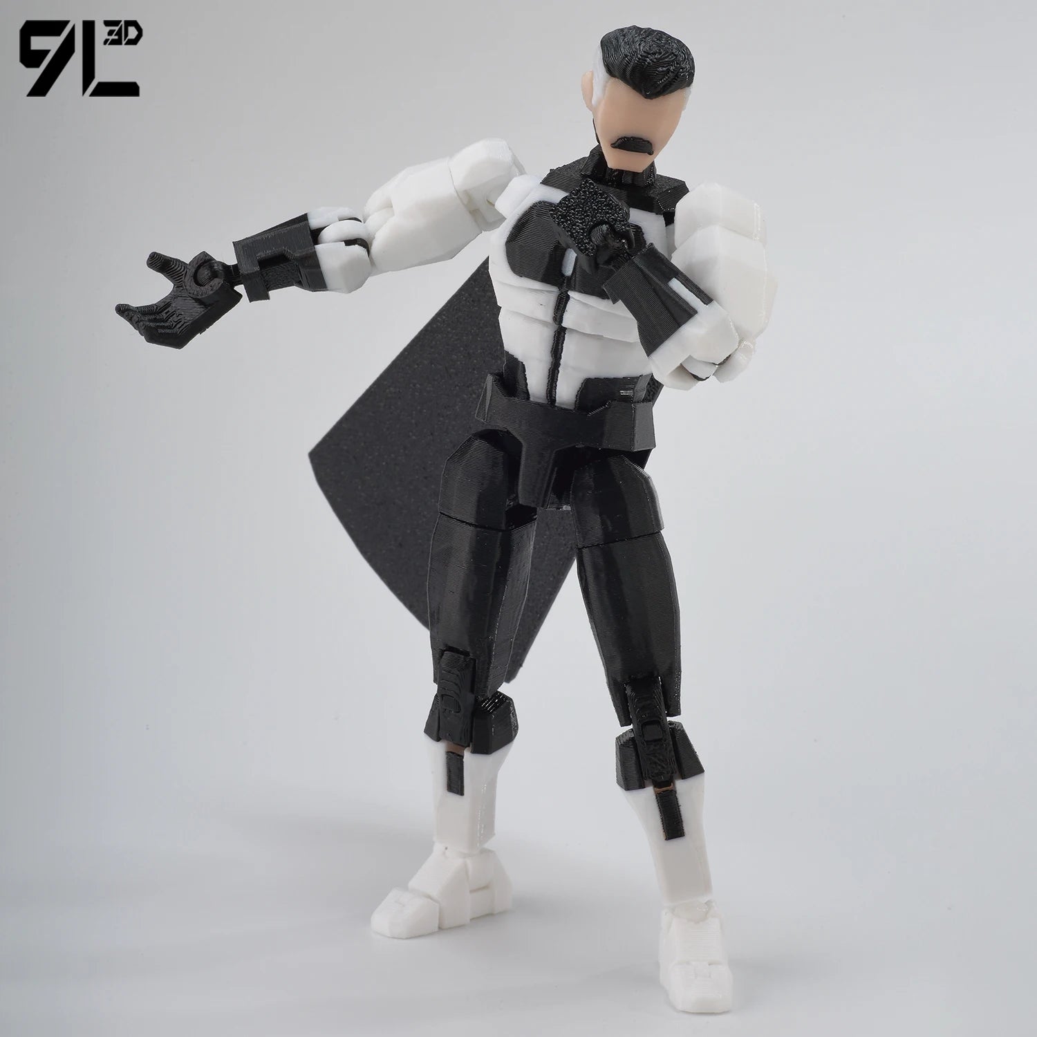 9L3D Dummy13 Unbesiegbarer Omni-Man-Verrat Anime Mehrgelenk-Shapeshift-Spielzeug Kampf-Actionfiguren Freundgeschenk Lucky Titan13