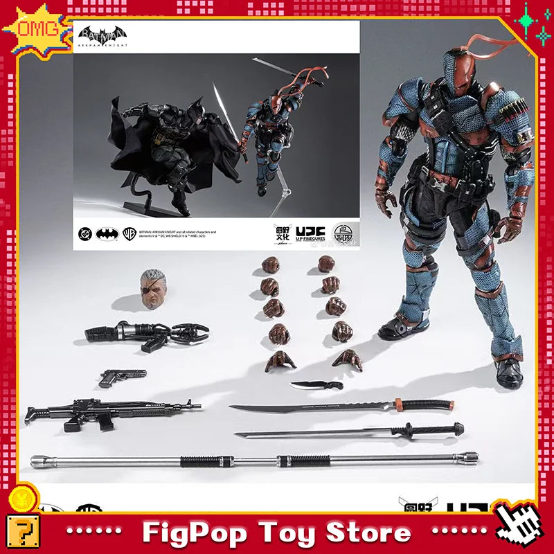 Pre-sale LPZZ 1/12 ROUNO CUEURE DC002 Deathstroke Arkham Knight Action Figure Model Movable Collectible Model Anime Figure Toys