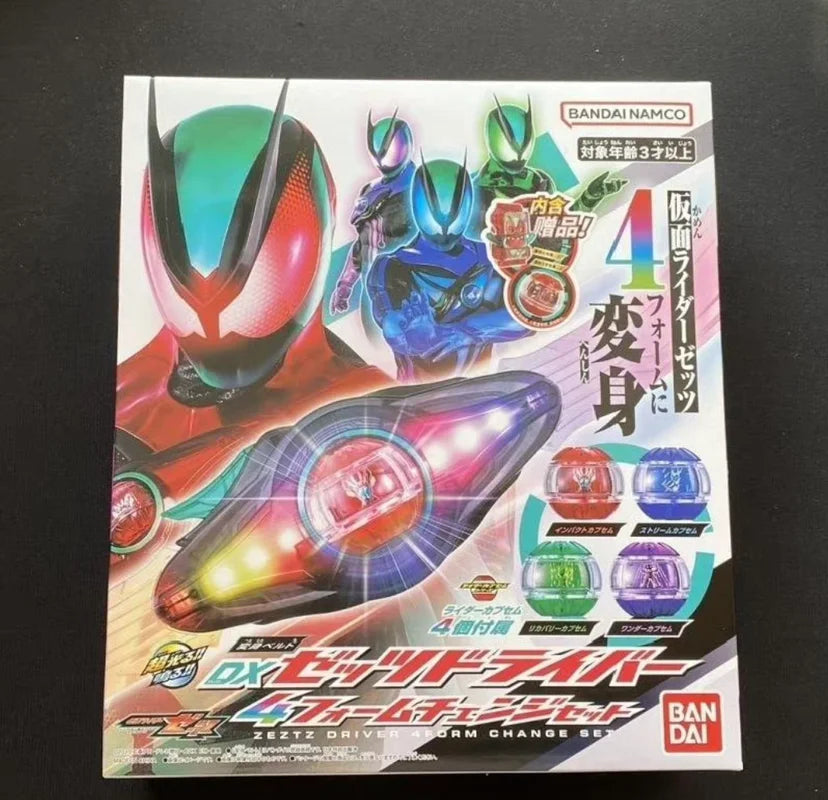 New Original Bandai Dx Shin Kamen Rider Zect Zeztz Transformation Driver Belt Deluxe Edition With Zzz Premium Role Play Gift