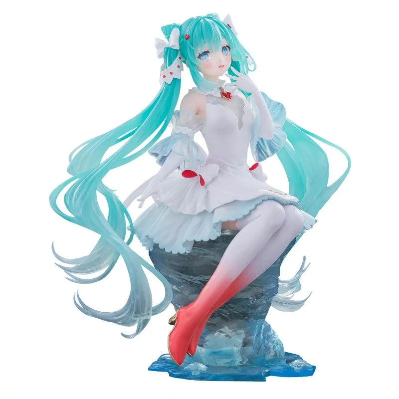BANDAI miku BPEV EVOLVE Sea Angel 100% Original genuine 180mm PVC Action Anime Figure Model Toys Figure Collection Doll Gift