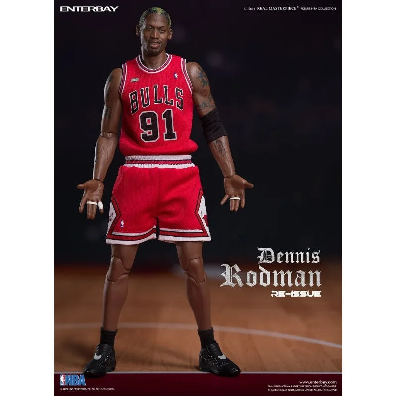 ENTERBAY Original 1\6 Basketball Star Mobile Doll Series Junji Ito Dennis Rodman\KOBE Action Figure Model Toys Movable Model