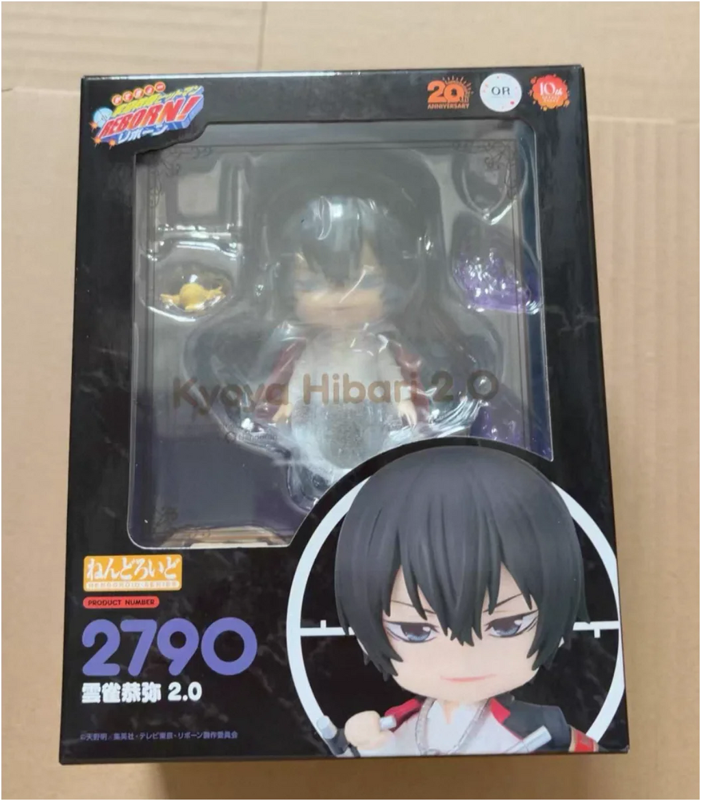 Original Gsc Kyoya Hibari 2.0&1.0 Articulated Action Figure Katekyo Hitman Reborn! Hpoi In Stock Anime Collectible Model Instock