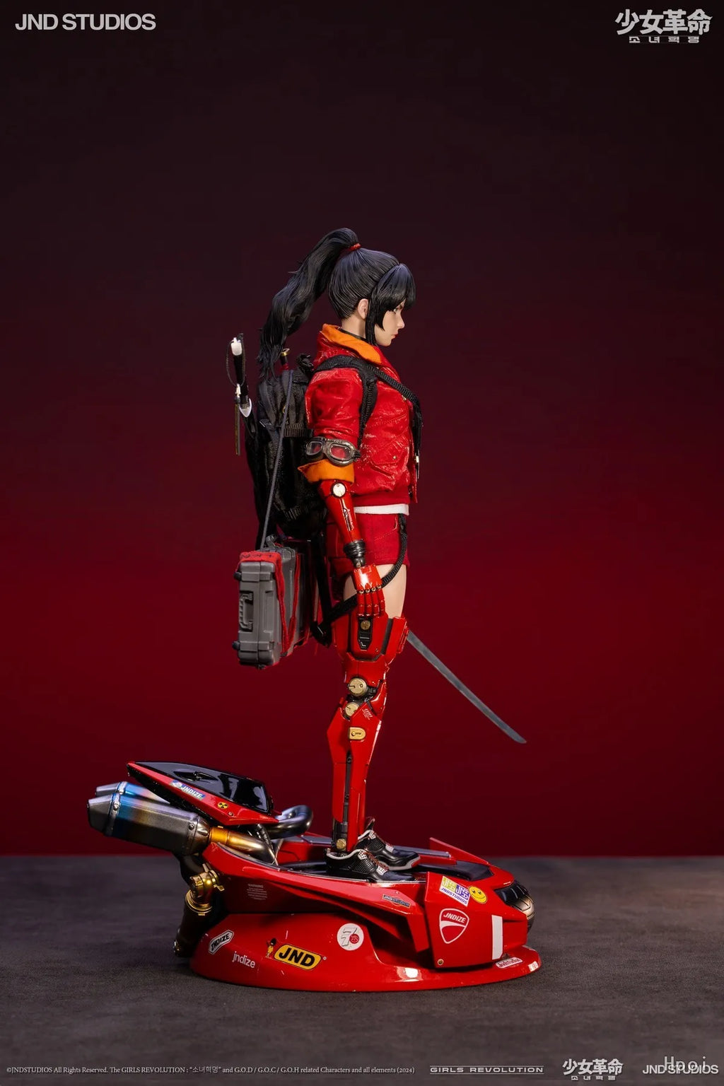 【MT】Pre-sale Original JND Studios Girl Revolution Series HIKARU THE STRIYER 1/6 Action Figure Collection Model