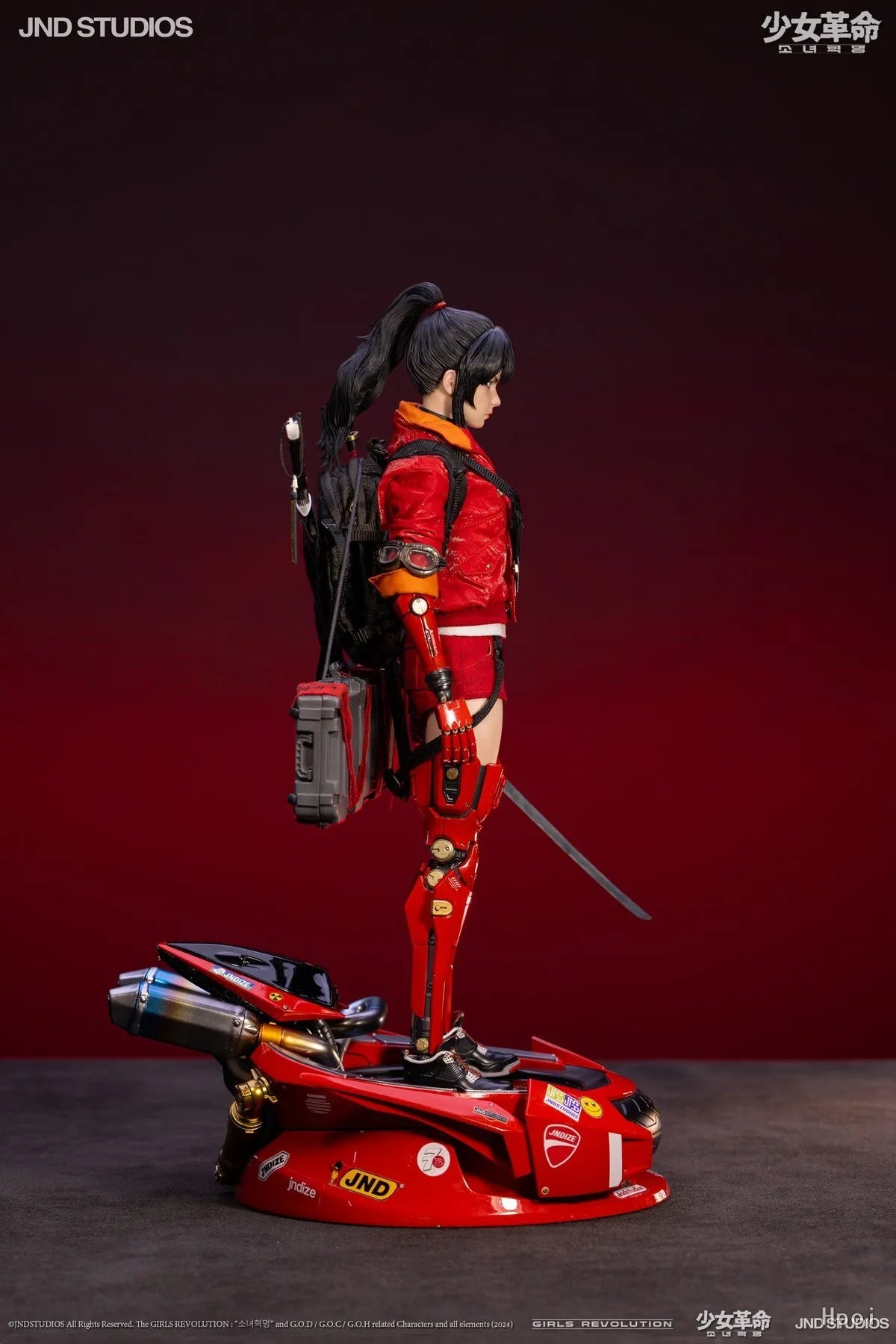 【MT】Pre-sale Original JND Studios Girl Revolution Series HIKARU THE STRIYER 1/6 Action Figure Collection Model