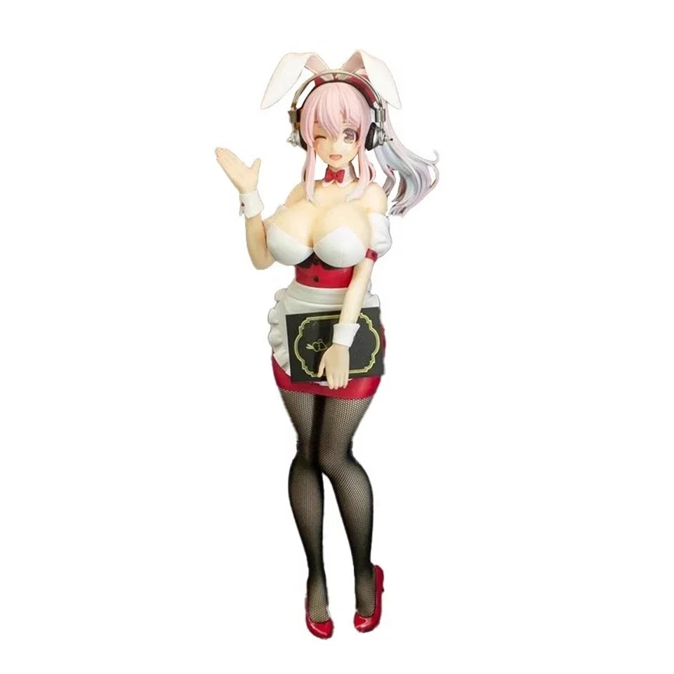 Originale, authentische 20 cm große Super Sonico Anime-Actionfigur – Sammlerstück für Kinder, Geburtstagsgeschenk