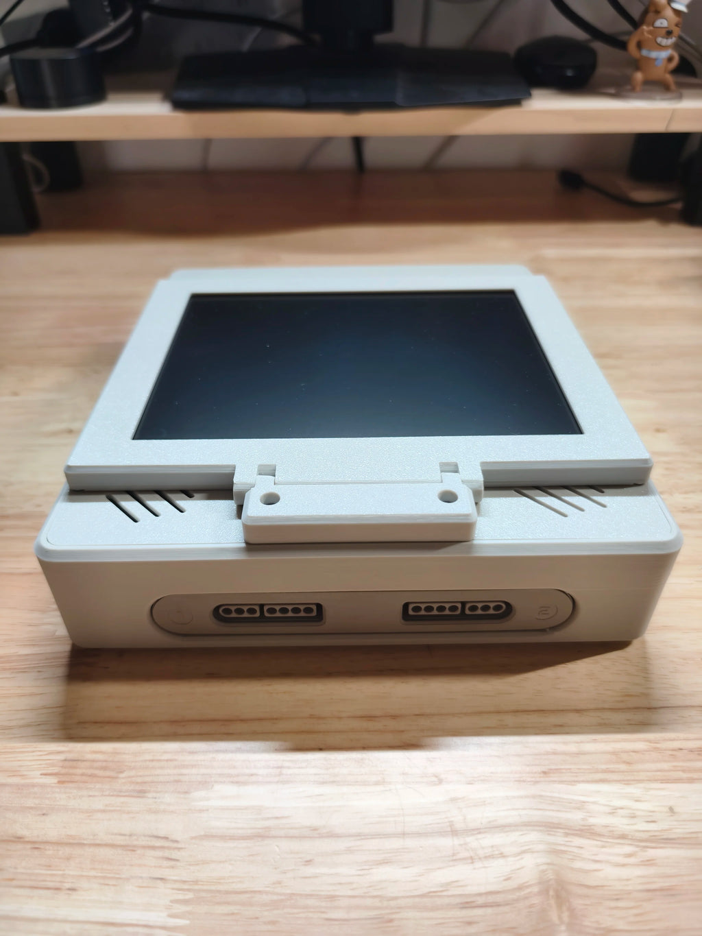 SFC/SNES Modified All-in-one Retro Arcade Game Machine With Portable Display Mini Screen Supports Dual-screen Mode