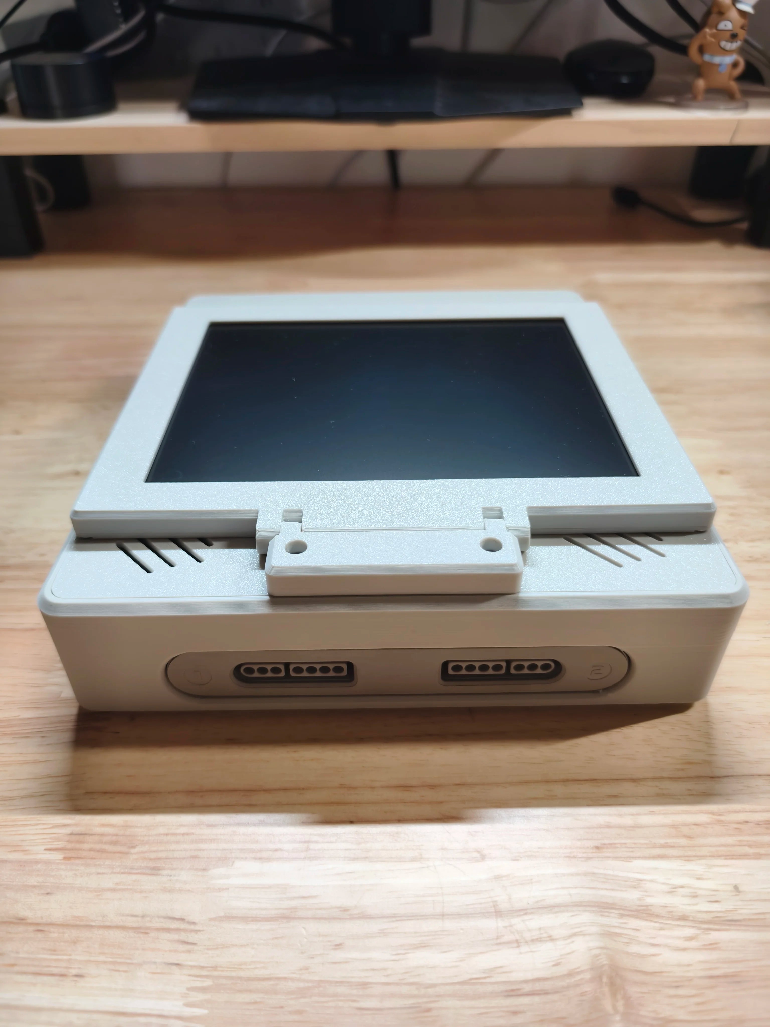 SFC/SNES Modified All-in-one Retro Arcade Game Machine With Portable Display Mini Screen Supports Dual-screen Mode