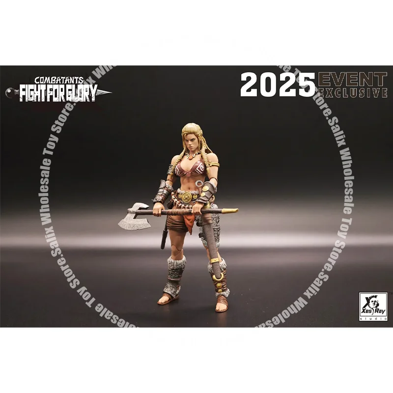 Neues XesRay Fight For Glory 1/12 Actionfigur Combatants 2025 Event Exklusives Gold Hildr Anime-Modell als Geschenkmodell Spielzeug