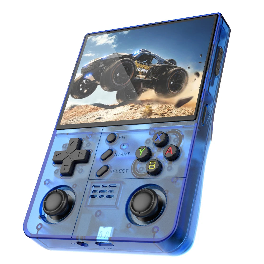 FUNKIDDY R40XX Pro Max Retro Games Console 4.2 inch IPS Screen 4000mAh Portable Handheld Console Built-in Wi-Fi kid Game Console