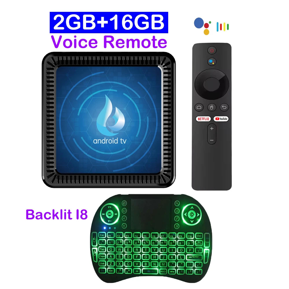 Smart TV Box Q17 Android 14 Allwinner H313 Google Assistant Bluetooth5.4 Dual Wifi 4GB 8GB 32GB 64GB 128GB Very Fast Set Top Box