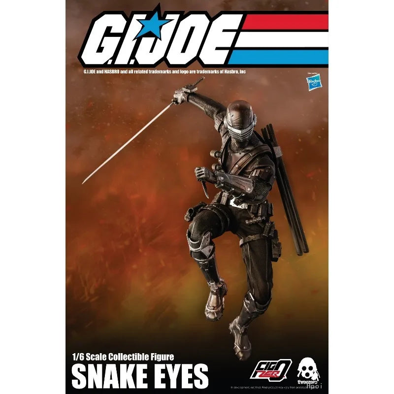 New Original Hasbro FigZero 3Z0215 G.I.JOE SNAKE EYES Action Figures Toys Collection