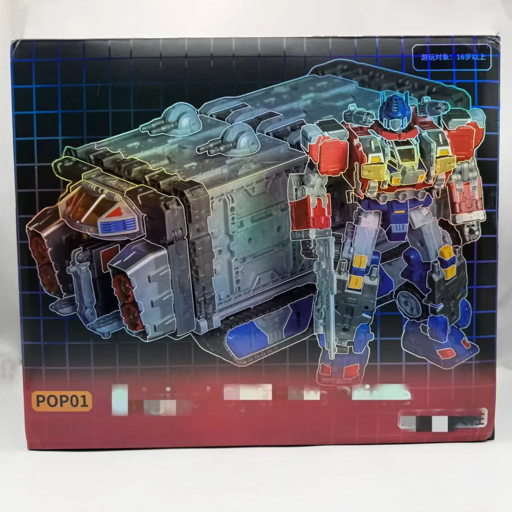 In Stock POP-01 Transformation Diaclone Color 18cm POP01 KO DA-65 Original O.P Commander Assembly Action Figure Toys Gift