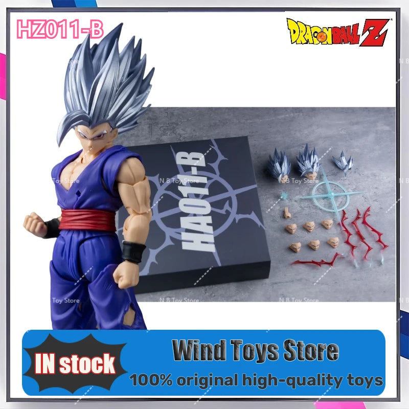 24-hour Shipping Original HA HM AIR Studio Dragon Ball HA011 A B C Beast Gohan Adapt To Gohan 1/12 Action Figure Collect Gifts