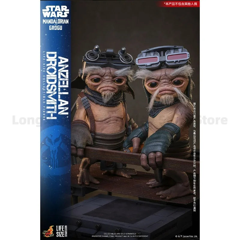 Shipped Within 24 Hours HotToys Mandalorian Anzel Robot Expert 1/1 Collectible Doll Movable Model Gift Collection