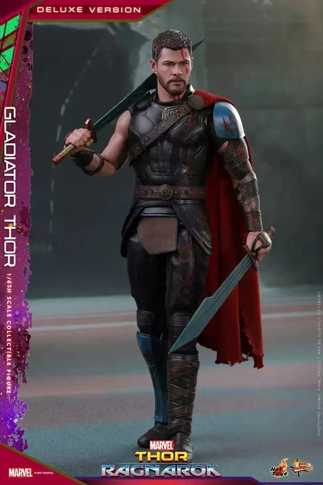 【MT】Hot Toys Marvel MMS445 "Thor 3 Ragnarok" Thor Foot Fighter 6.0 Deluxe Edition 1:6 Scale Action Figure Collection Toys