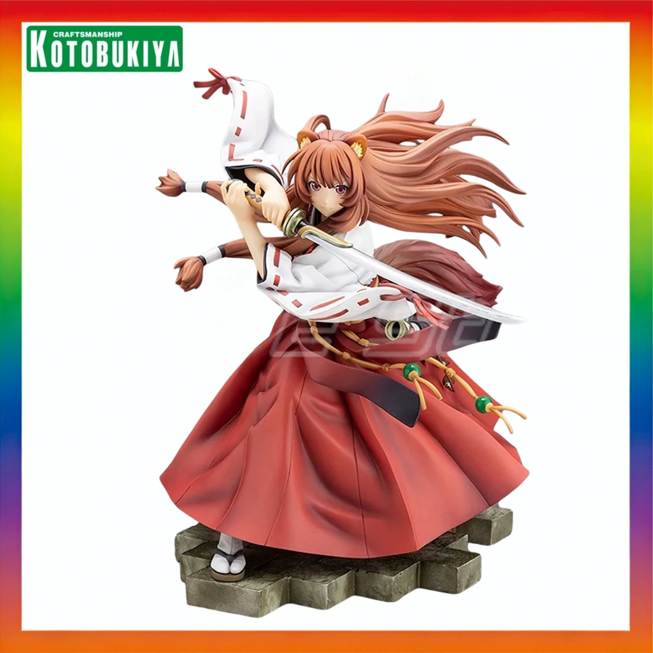 In Stock Original Kotobukiya The Rising of The Shield Hero Season2 Raphtalia Anime Figure Model Collection Gift Toys