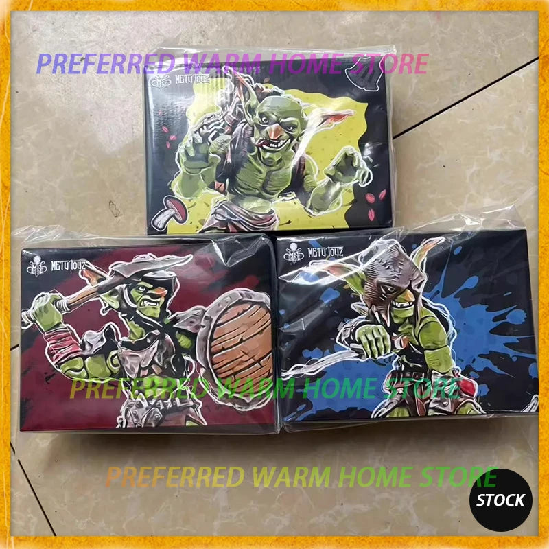 In Stock Memory toys Goblin Thief & Warrior & Butcher Movable Model Toys Metytoyz Mety toyz Adventurer's World Goblin Set of 3