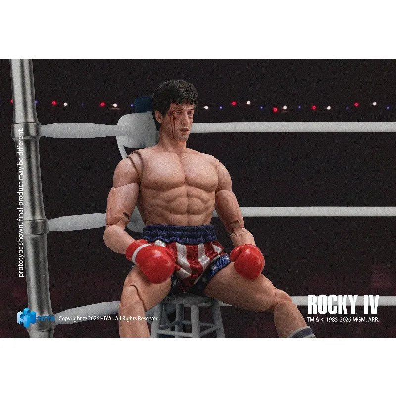 Pre-sale HIYA Rocky 4 Rocky Boxer Edition 1/12 Super Action Figure Toy Gift Collection
