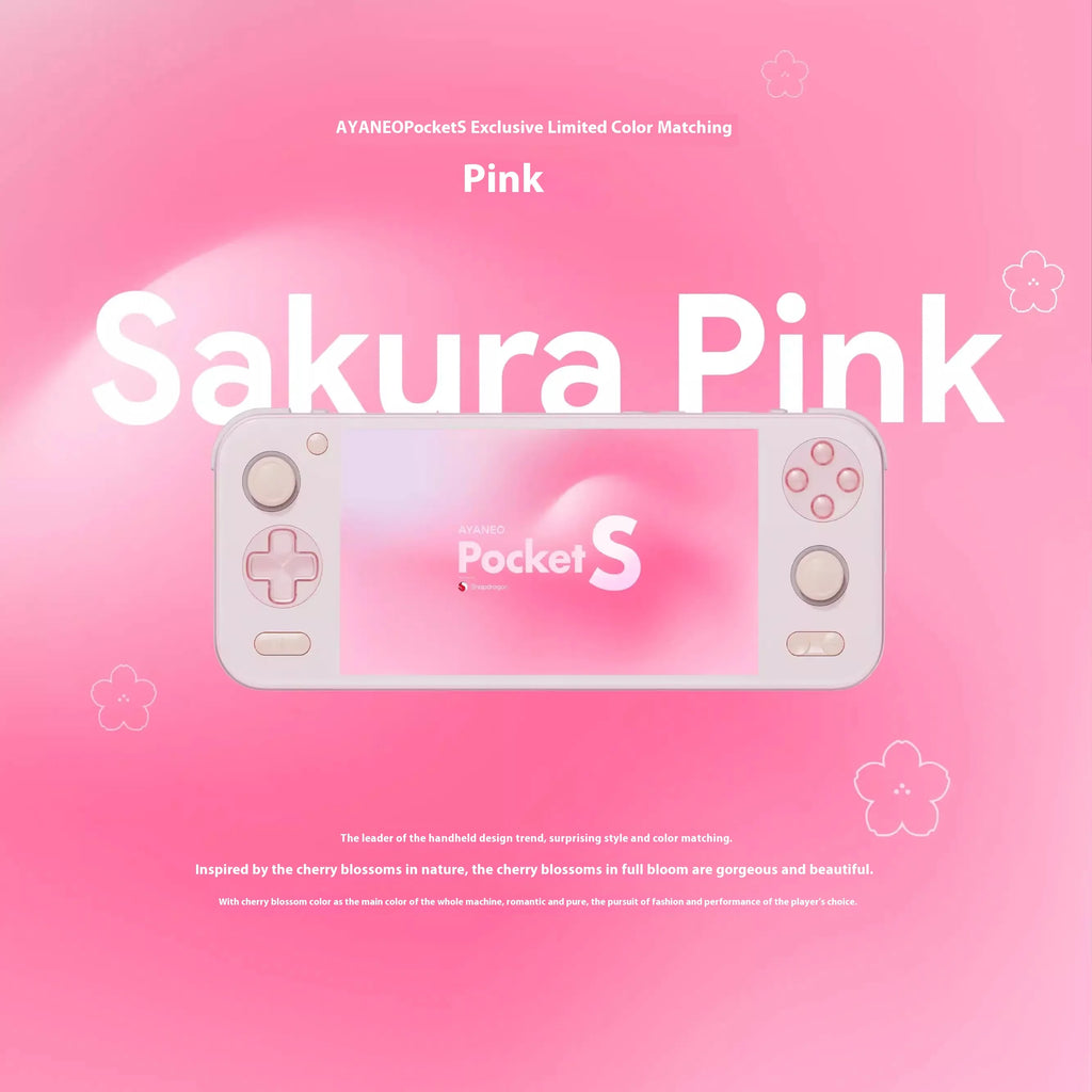 Ayaneo Pocket S G3xgen2 Handheld-Spielekonsole Snapdragon 6-Zoll-Randloser Bildschirm 2k Spiegelbildschirm Spielekonsole Individuelle Geschenke