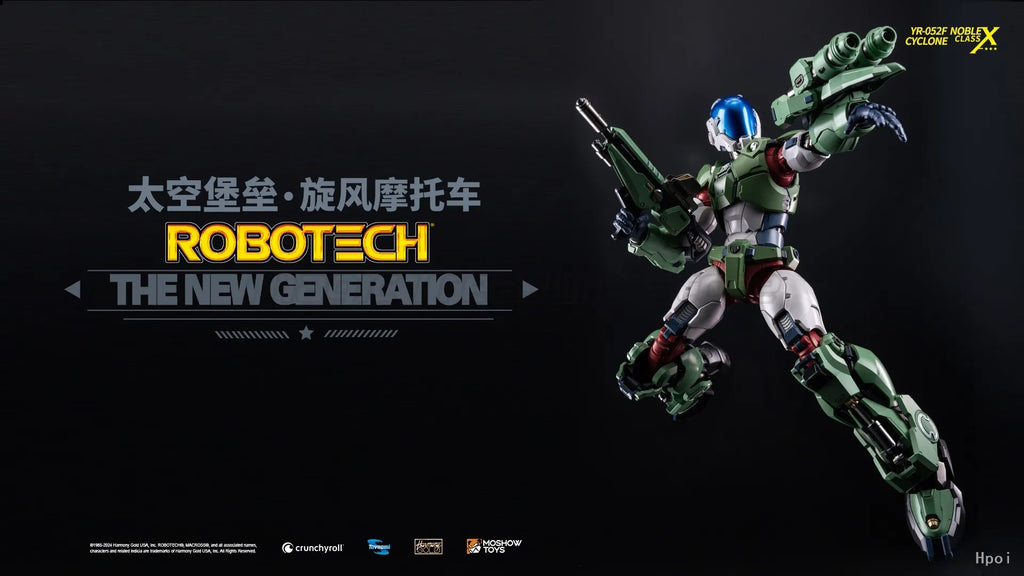 【MT】MOSHOWTOYS NOBLE CLASS X Robotech VR-052F Tornado Motorcycle Alloy Model Toys