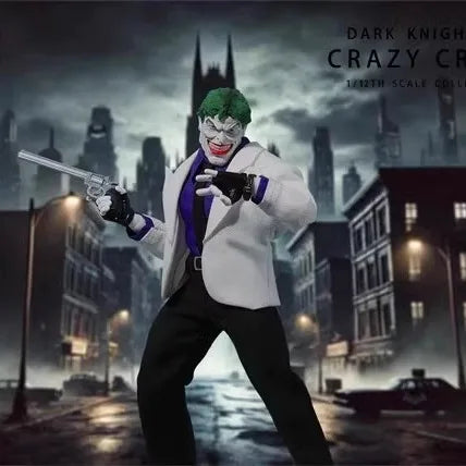 Joy Man Toys Crazy Criminal Actionfigur – Sammlerstück im Maßstab 1/12 aus Dark Knight Returns, Roboterspielzeug für Kinder, Geburtstagsgeschenk