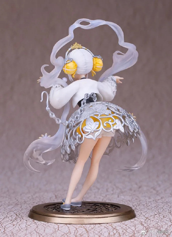 【FS】 Myethos "National Treasure" Grape Flower and Bird Pattern Silver Sachet Scale 1/8 Figure Model Toys Gifts