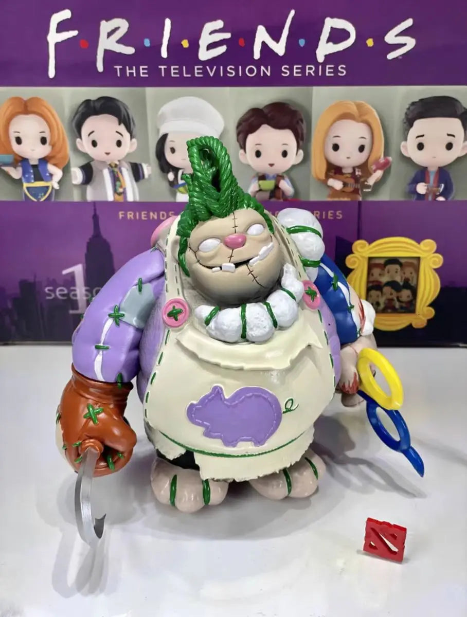 【In Stock】Original DOTA Anime Figurine Pudge Statue Figures Cartoon Toy Collectible Model Toy A Nice Gift Keepsake