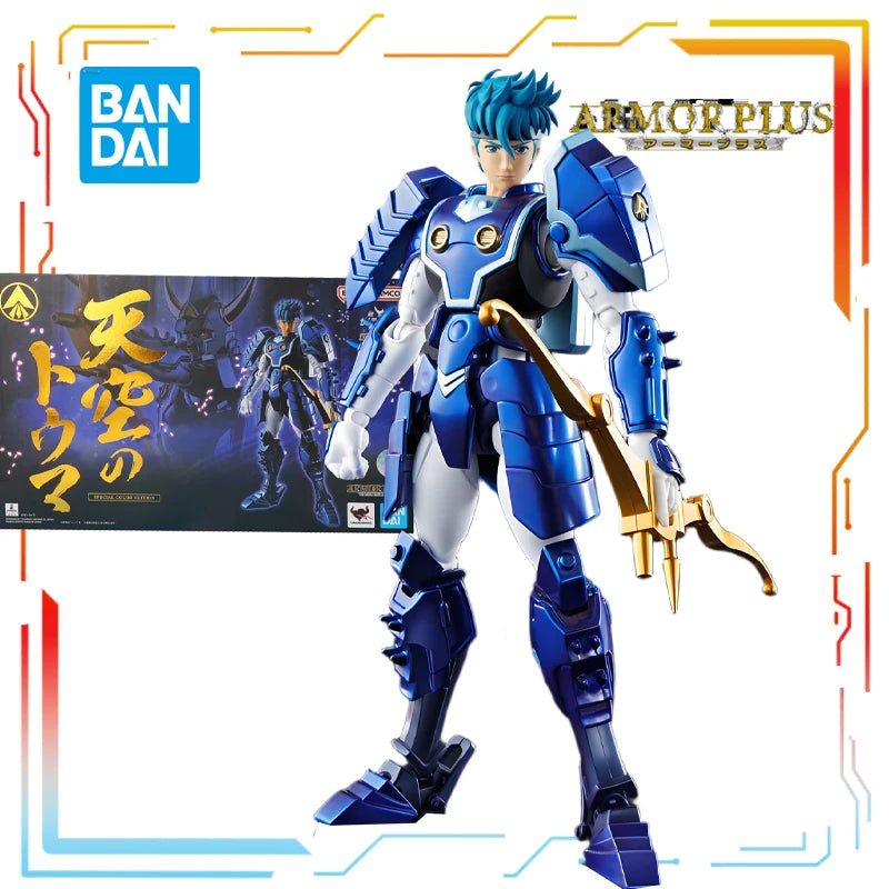 Direct Delivery in Stock BANDAI Original ARMOR PLUS Movable Series Ronin Warriors Anime Figure Model Toys Model Gifts for Boys