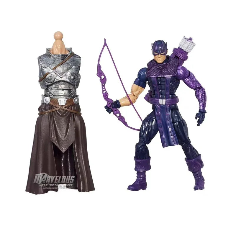Original Hasbro Marvel Legends Series MARVEL'S Hawkeye Anime Figure Toy Collection Model