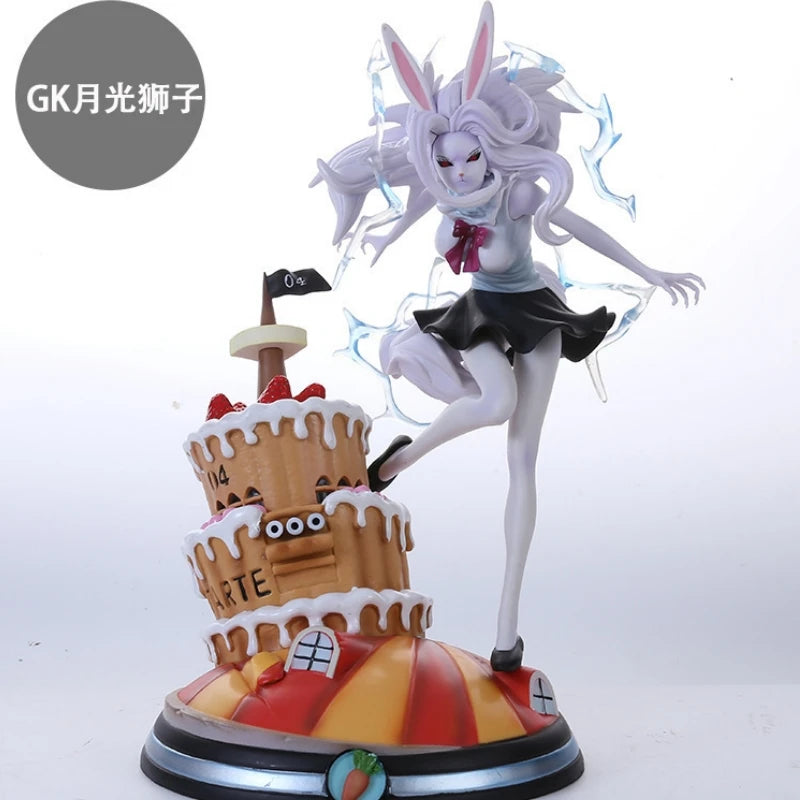 33cm Anime One Piece Figure Carrot Moonlight Lion Rabbit Pvc Action Figure Collection Model Toys Dolls Gifts Christmas Gift