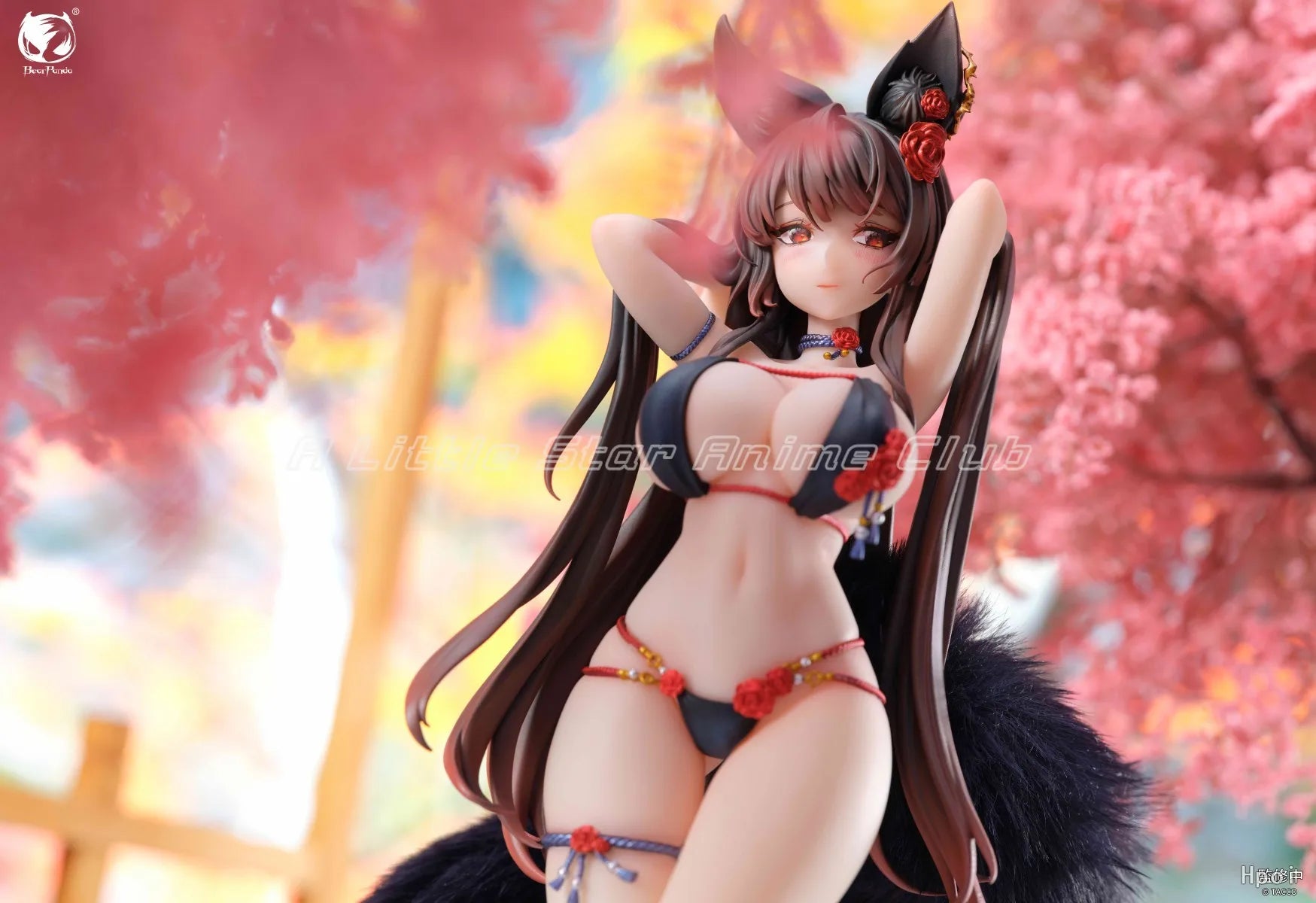In Stock Original BearPanda TACCO Bara 1/6 Real Plush/Chasing Eye Figure Animation Figure Model Collection Gift Toys