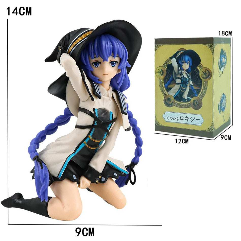 12cm Jobless Reincarnation Roxy anime figure knees Roxy action figure collection Christmas model doll gifts