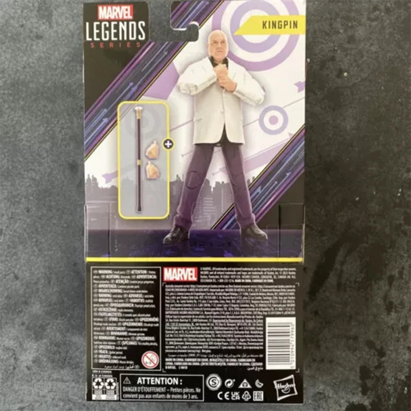 Hasbro Collectibles  Hawkeye -Marvel Legends  Kingpin Action Figure Model Gift Toy Collection for Kids Unisex 6 Inches