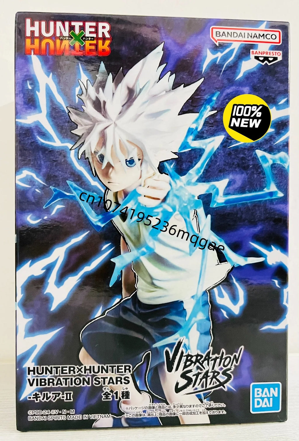 In stock Bandai HUNTER x HUNTER VIBRATION STARS Kaito GON FREECSS Kurapika Anime Action Figures Model Killua Zoldyck Ornaments