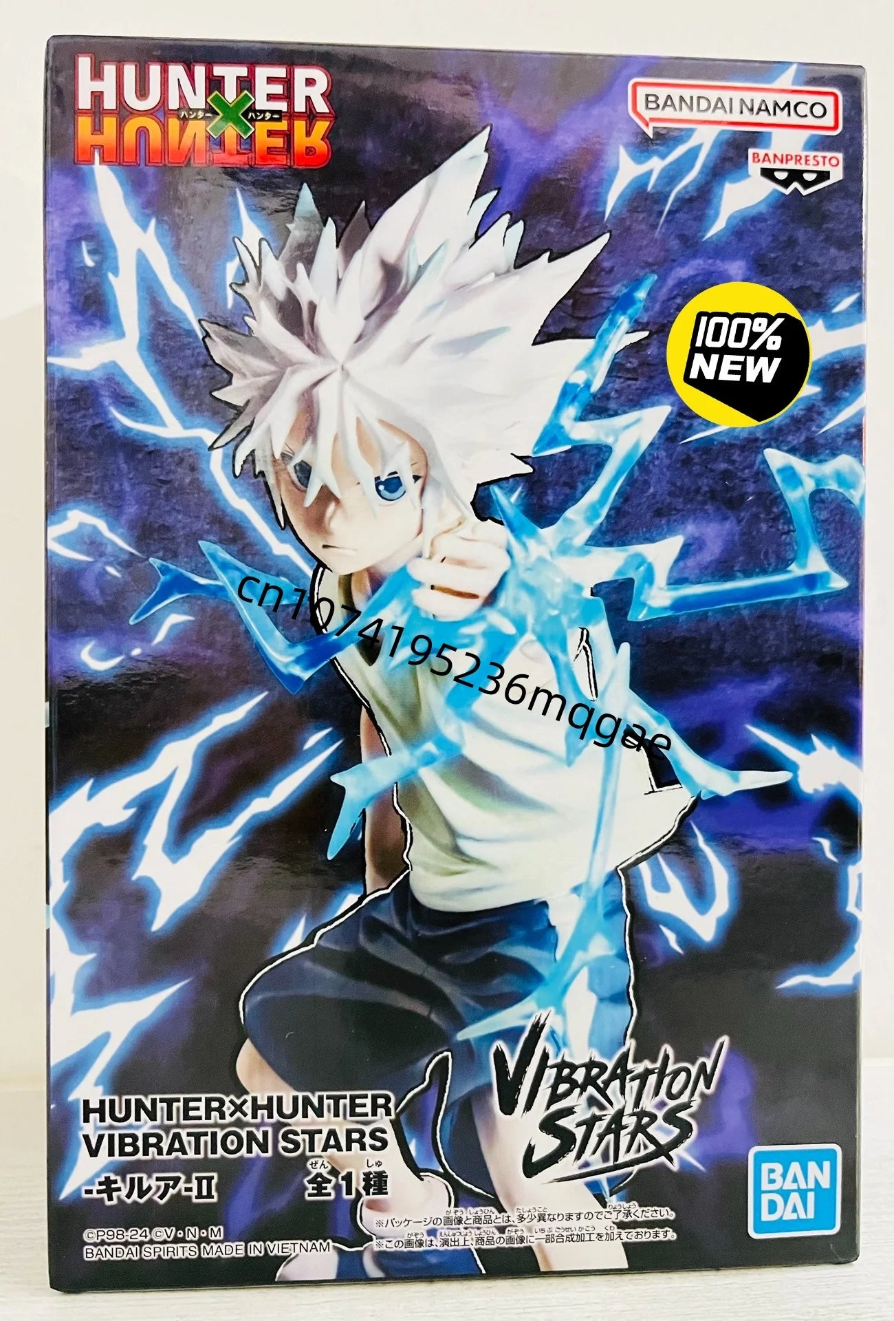 In stock Bandai HUNTER x HUNTER VIBRATION STARS Kaito GON FREECSS Kurapika Anime Action Figures Model Killua Zoldyck Ornaments