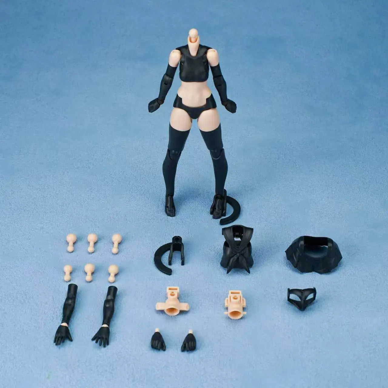 Dhouse 1/12 Mech Girl Action Figure 6inch Base Body Accessory Kit Statue Figurine Doll Collection Room Decora Desk Toys Gift