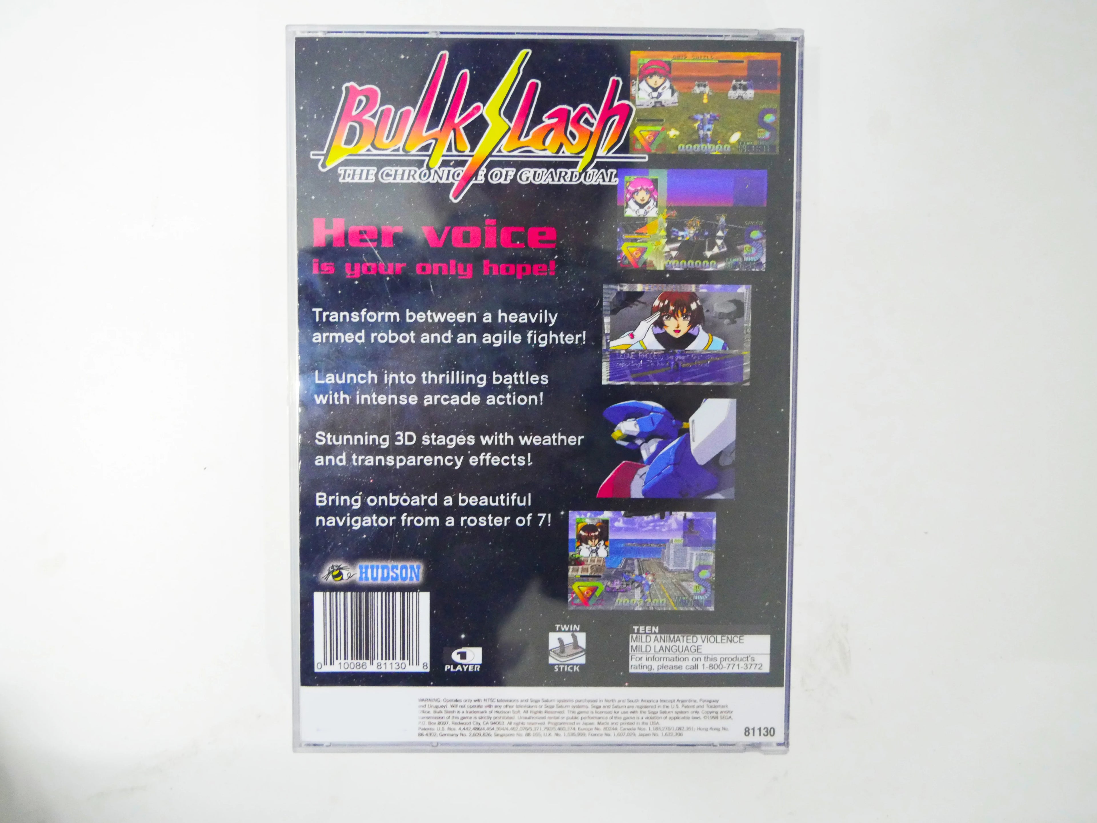 Saturn Copy Disc Game Bulk Slash With Manual Unlock SS Console Game Optical Drive Retro Video Direct Reading Game