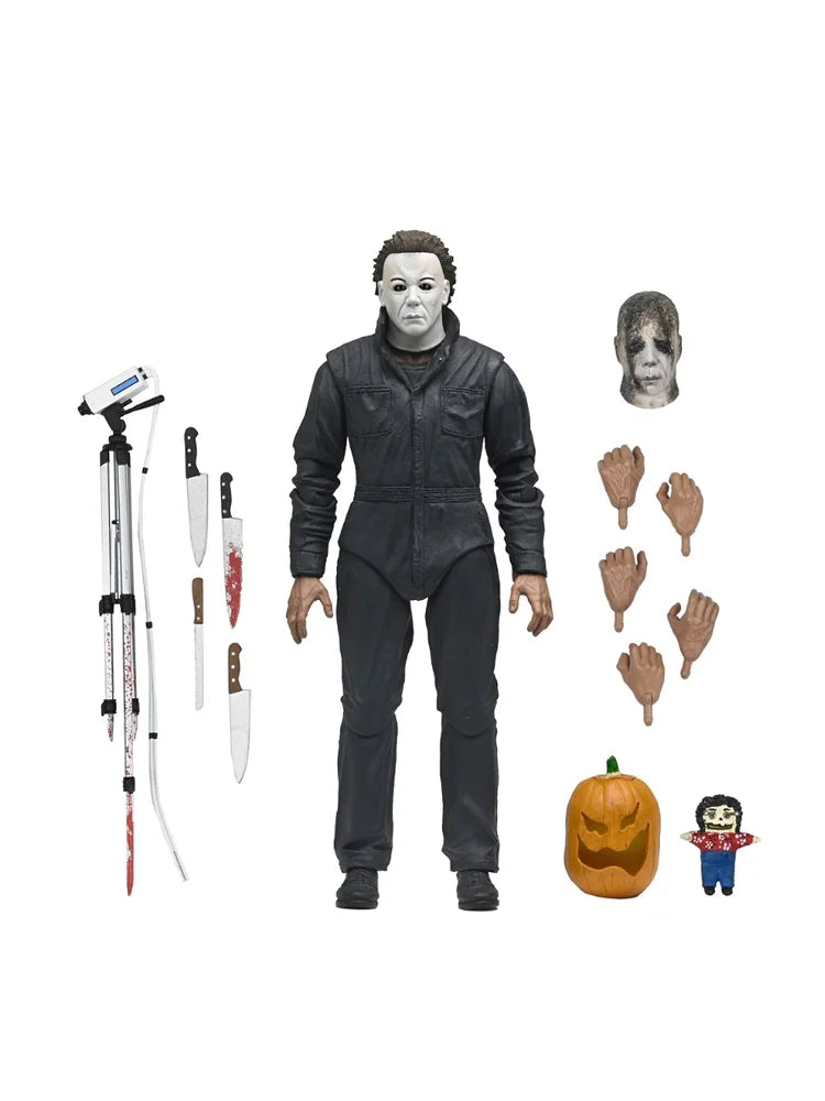 NECA Halloween: Resurrection/20 Years Later - Ultimate Michael Myers 7” Scale Action Figure Model Doll Garage Kit