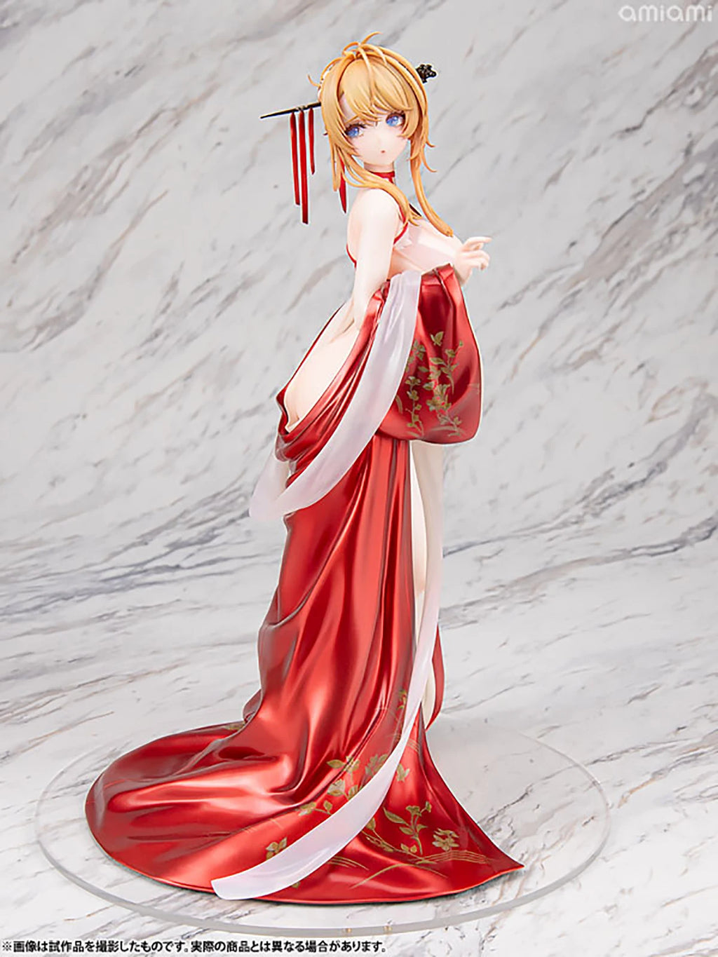 Original Genuine Alter Prepainted Azur Lane Glorious Chinese New Year Ver. 1/7 H=26cm Figure Collection Gift Gorgeous Detachable