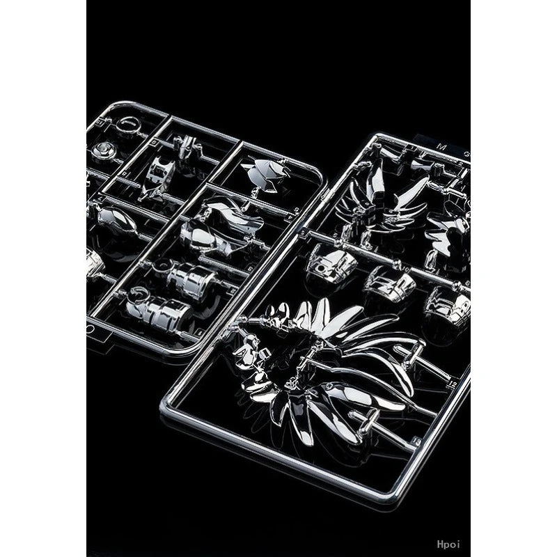 Max Factory Original PLAMAX《Divine Winged Sky Knight Godslayer Yuri - Silver-Plated Version》Action Figure Assembly Model Toys