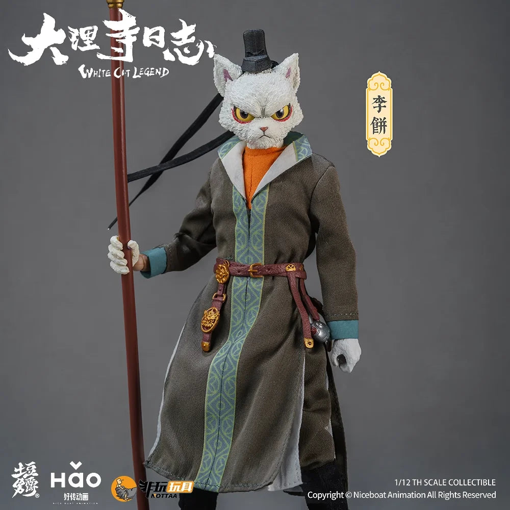 NEW IN STOCK Original Non-Play Toys Dali Temple Log Li Cake Demon Cake Cat Master 1/12 Movable Soldier Figure Toy