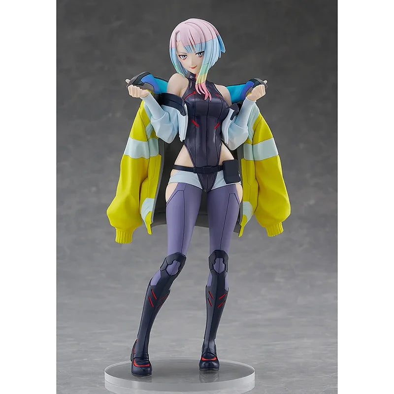 In Stock 100% Original GSC Pop Up Parade Lucy L Size C yber punk 2077 Anime Action Collection Figures Model Toys