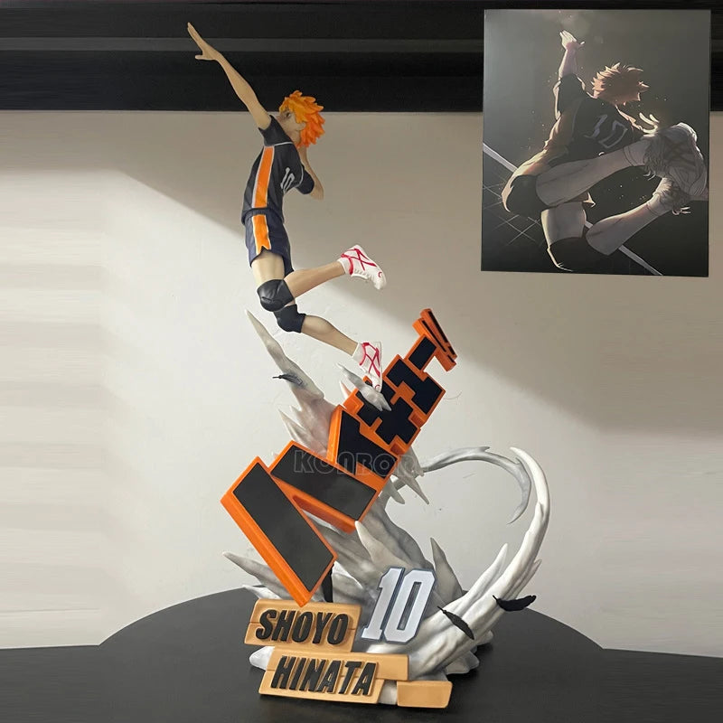 36cm Haikyuu!! Hinata Shouyou Anime Figure Oikawa Tooru Action Figure ARTFX J Haikyuu Tobio Kageyama Figurine Model Doll Toys