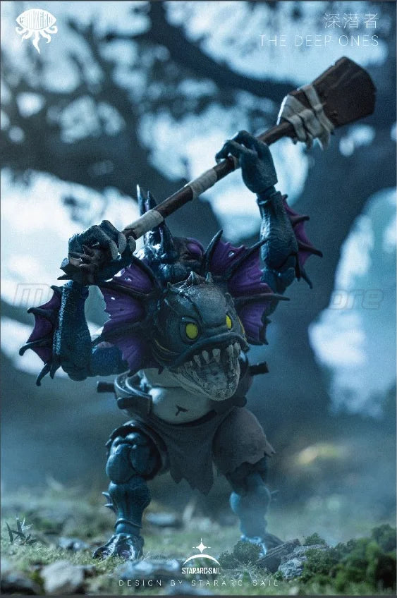 【MT】Original STARARC-TOYS SANZERO The Deep Ones Purple Model 1/12 Action Figure Model Collection