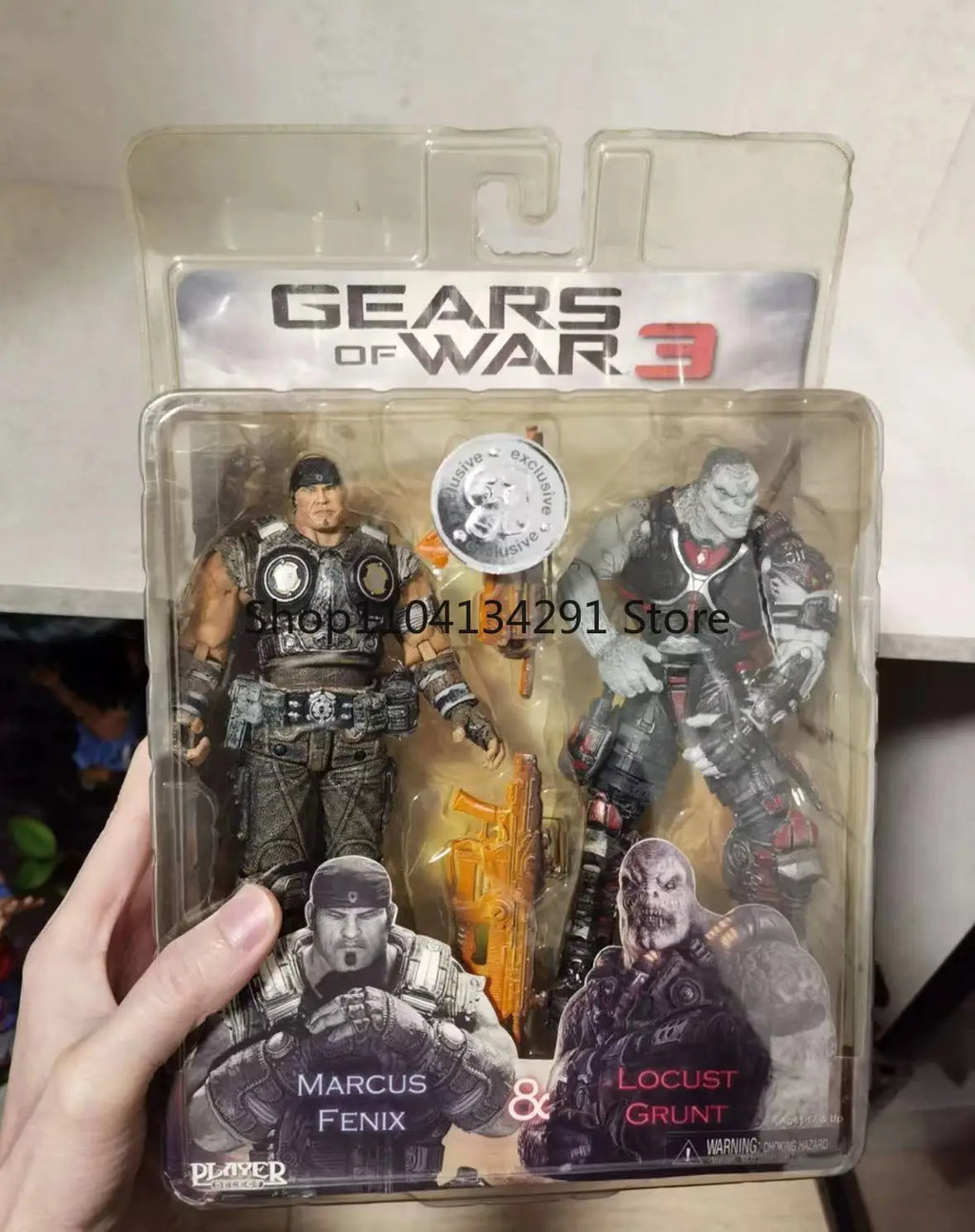 Original Storm Toys 1/12 Marcus Fenix Gears of War Soldier Model 6'' Beast Rider 18 cm Action Figure Model Gift Collection