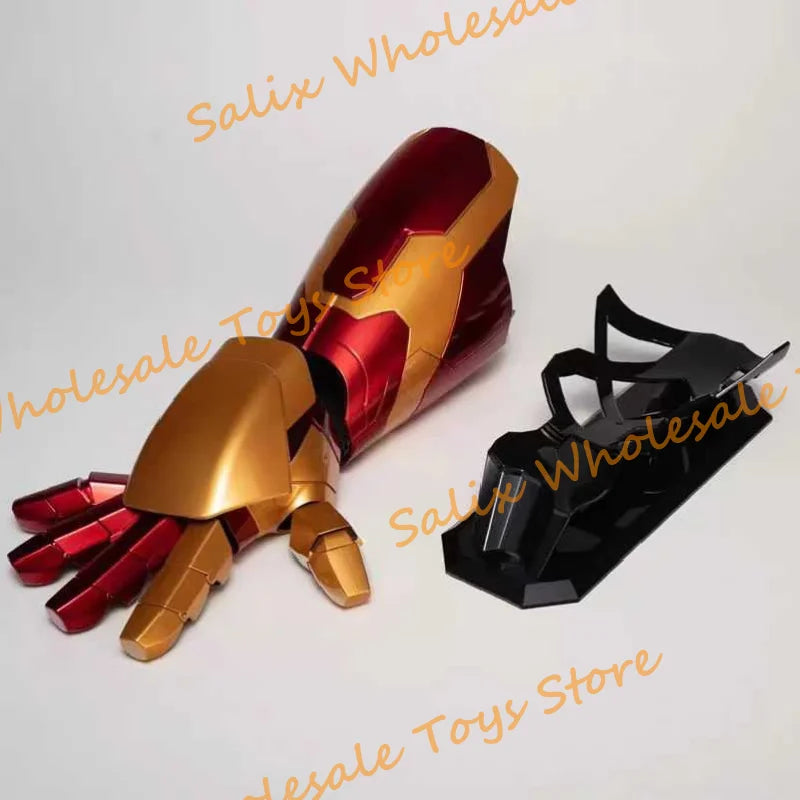 New Iron Man Left And Right Hand Mk42 Armor Wearable Arm Remote And Voice Control Cosplay Model Gifts Toy Customized