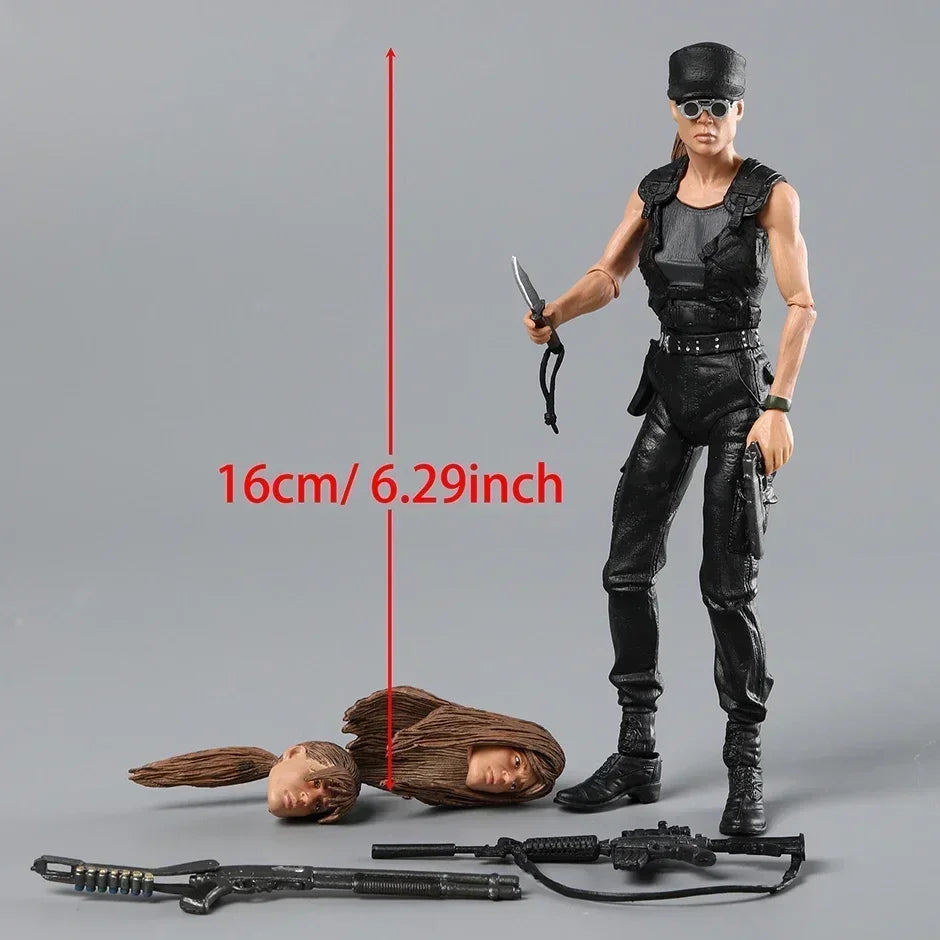NECA Terminator 2 Sarah Connor Ultimate Model Figurals Brinquedos Action Figure