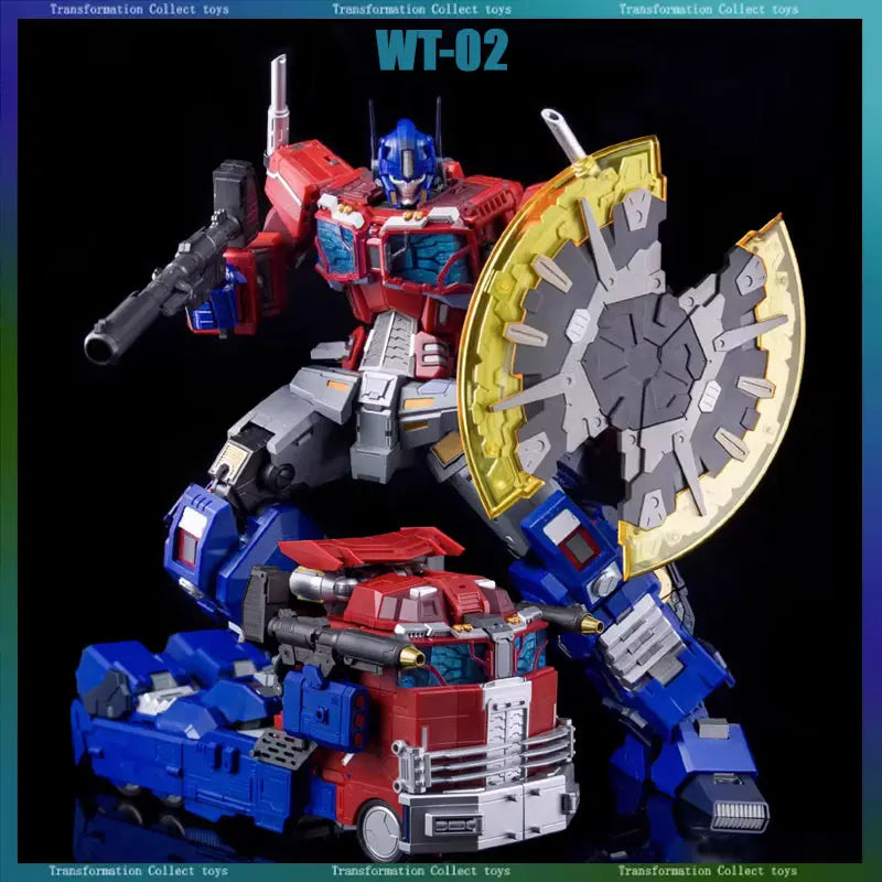 IN STOCK Transformation Wonderful-Trans WT-02 WT02 KO OP Commander Action Figure Model Robot Collection Children toy Gifts