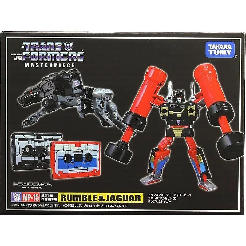 Takara Tomy Transformers Spielzeug MP15 Rumble Ravage MP-16 Frenzy Buzzsaw Actionfiguren Transformator Roboter Spielzeug für Kinder